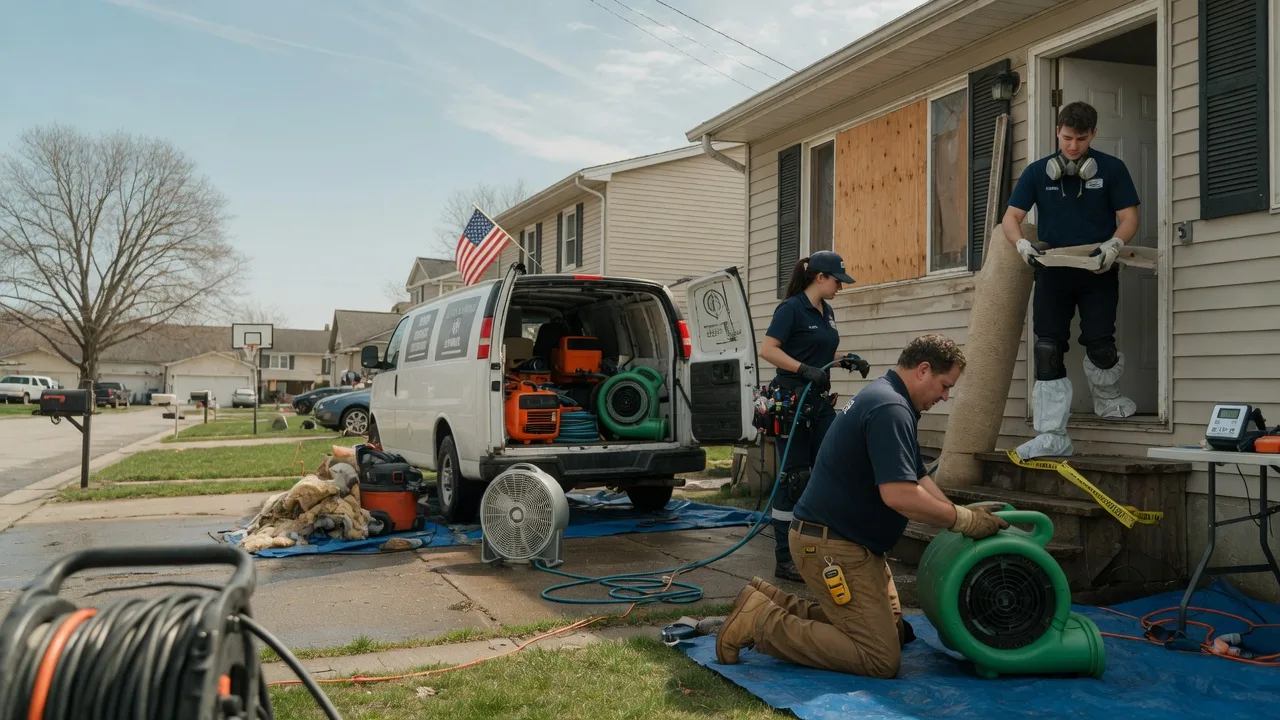 Water Damage Restoration in Crooks, SD near me